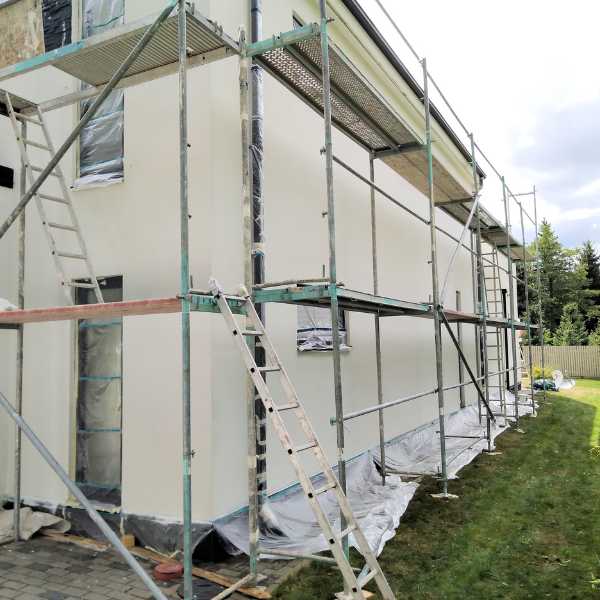 Exterior Wall Rendering & Painting